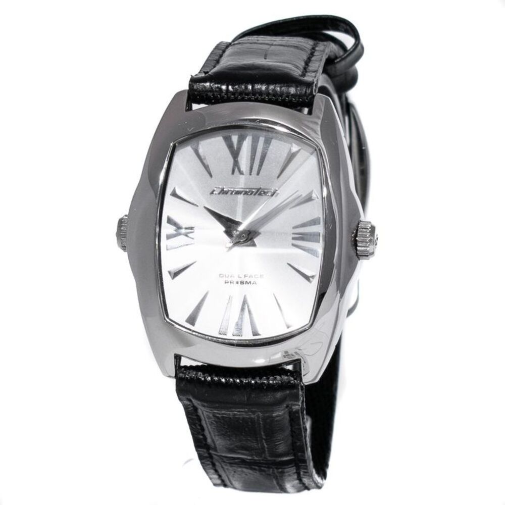 Chronotech Prisma Dual Face Watch Women Black Watches